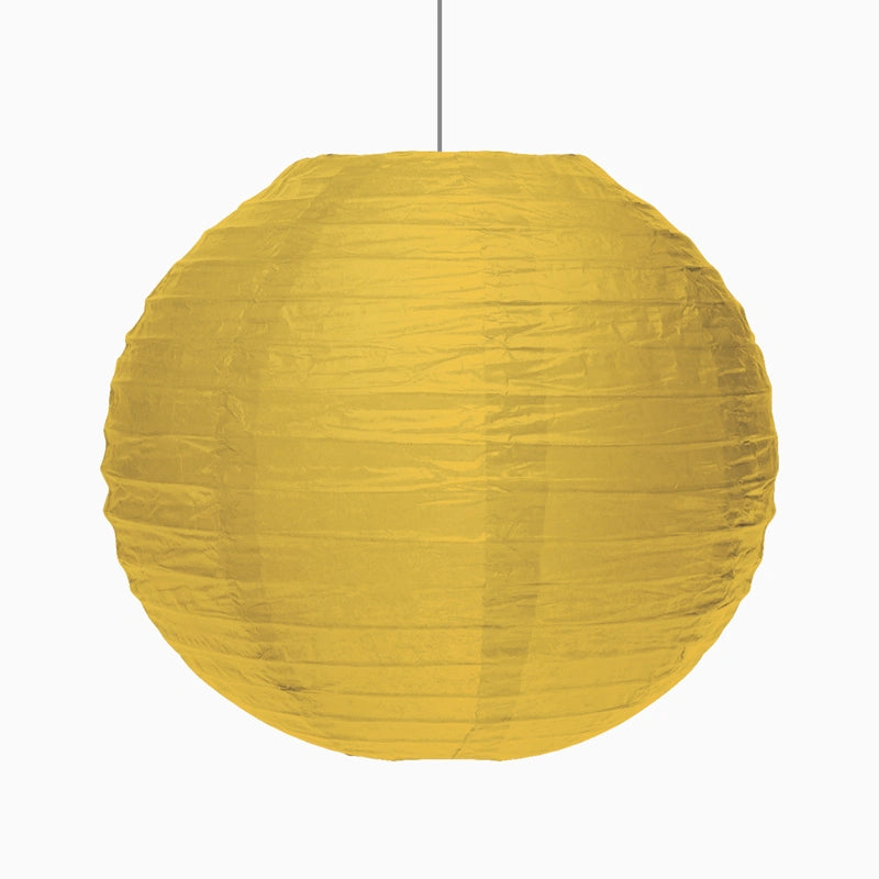 Lámpara papel esfera oro ø 35 cm 1 u