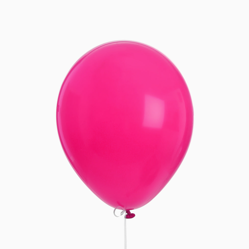Globo rosa 23cm látex 50 uds