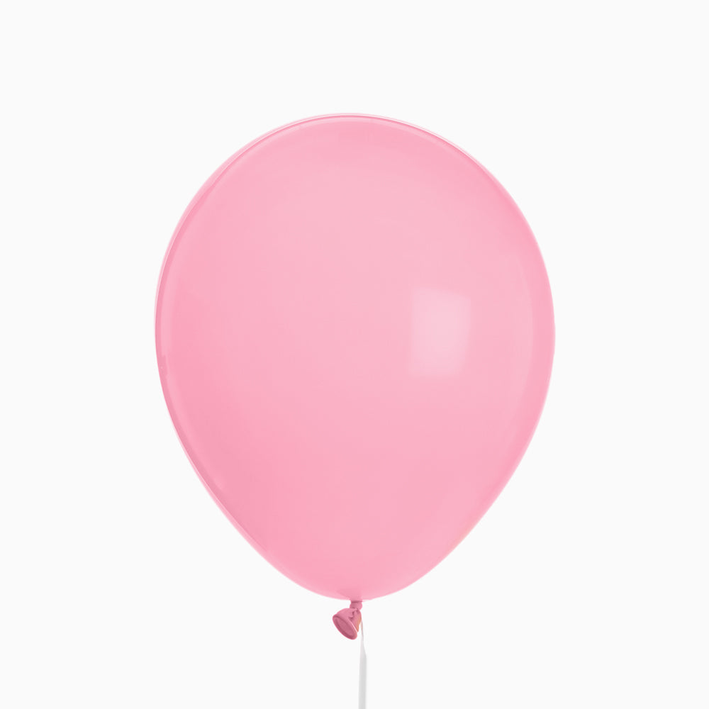 Globo rosa pastel 23cm látex 50 uds