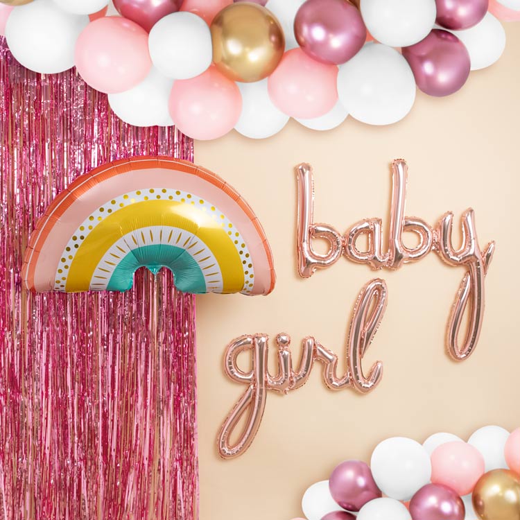 Globo foil forma arcoiris boho 94x60cm - 37" apto helio 1 ud - vista 5