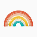 Globo foil forma arcoiris boho 94x60cm - 37" apto helio 1 ud