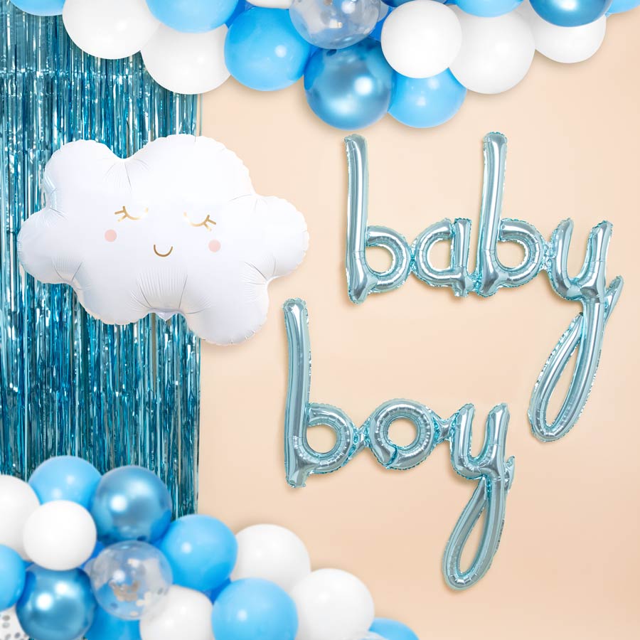 Globo foil forma nube 71x58cm 28" apto helio 1 ud - vista 3