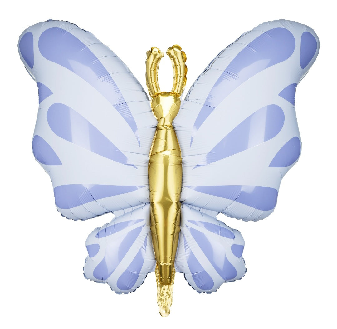Globo Mariposa Azul Foil (69cm x 69cm)
