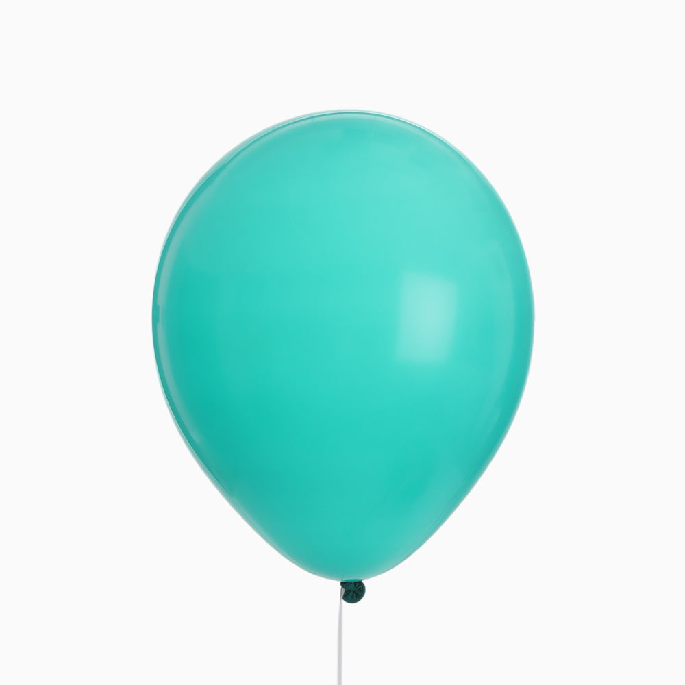 Globo mint 23cm látex 50 uds