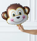 Globo Mono Divertido Foil (54cm x 55cm)