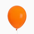Globo naranja 23cm látex 50 uds