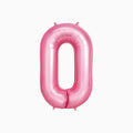 Globo poliamida nº0 100cm rosa pastel apto helio 1 ud