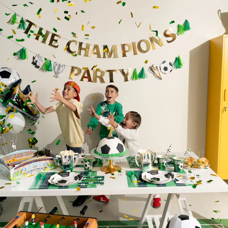 Guirnalda "the champions party" cartón 36piezas FSC mix 70% - vista 3