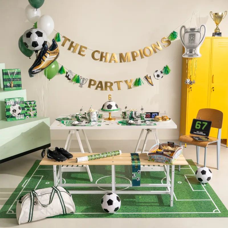 Guirnalda "the champions party" cartón 36piezas FSC mix 70% - vista 4