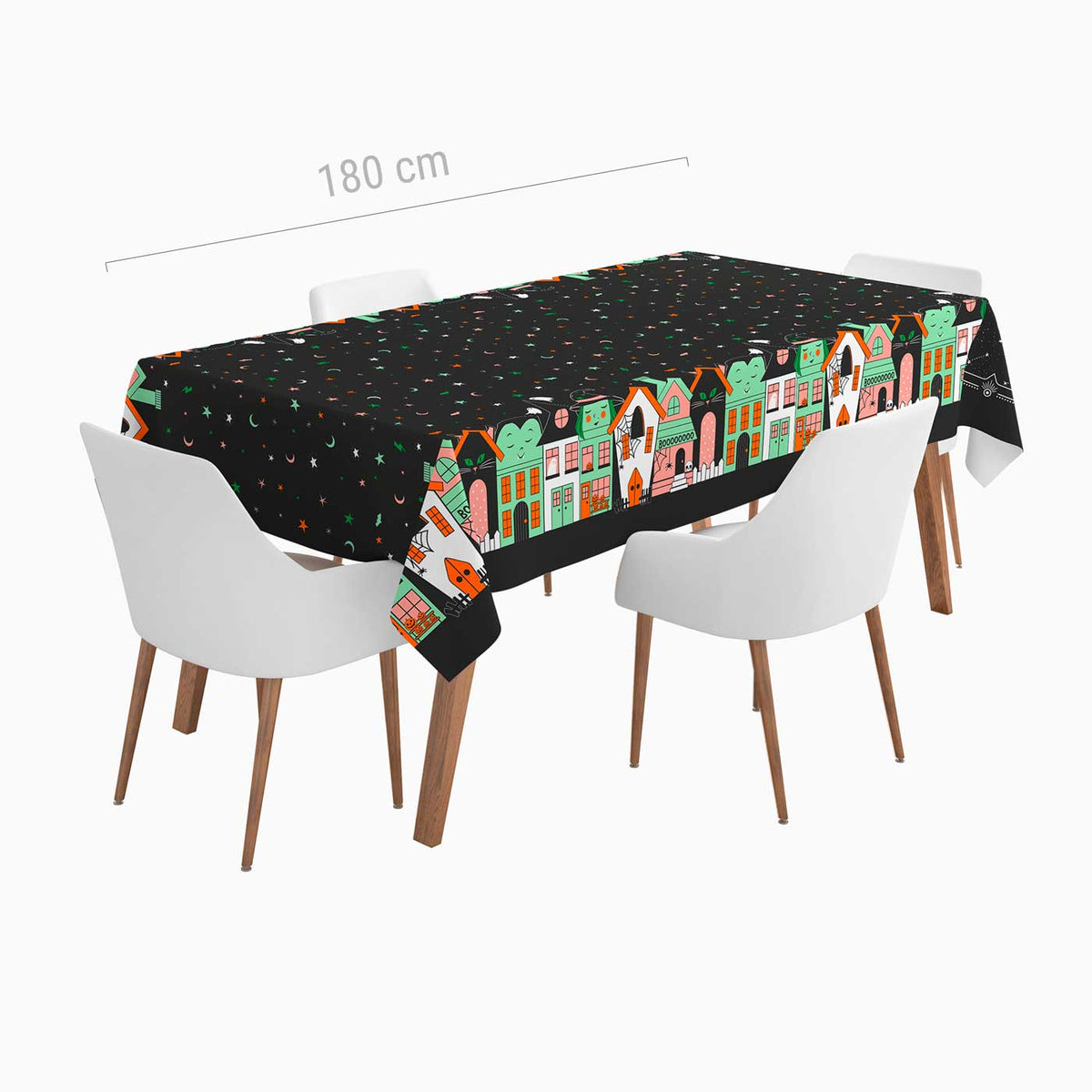 Mantel plegado impermeable truco o trato 1,2x1,8m ldpe+pp 1 ud - vista 3