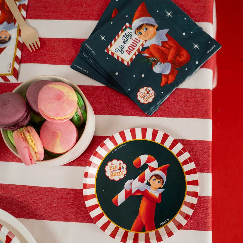 Plato the elf on the shelf ø17cm cartón 6uds FSC mix 70% - vista 4