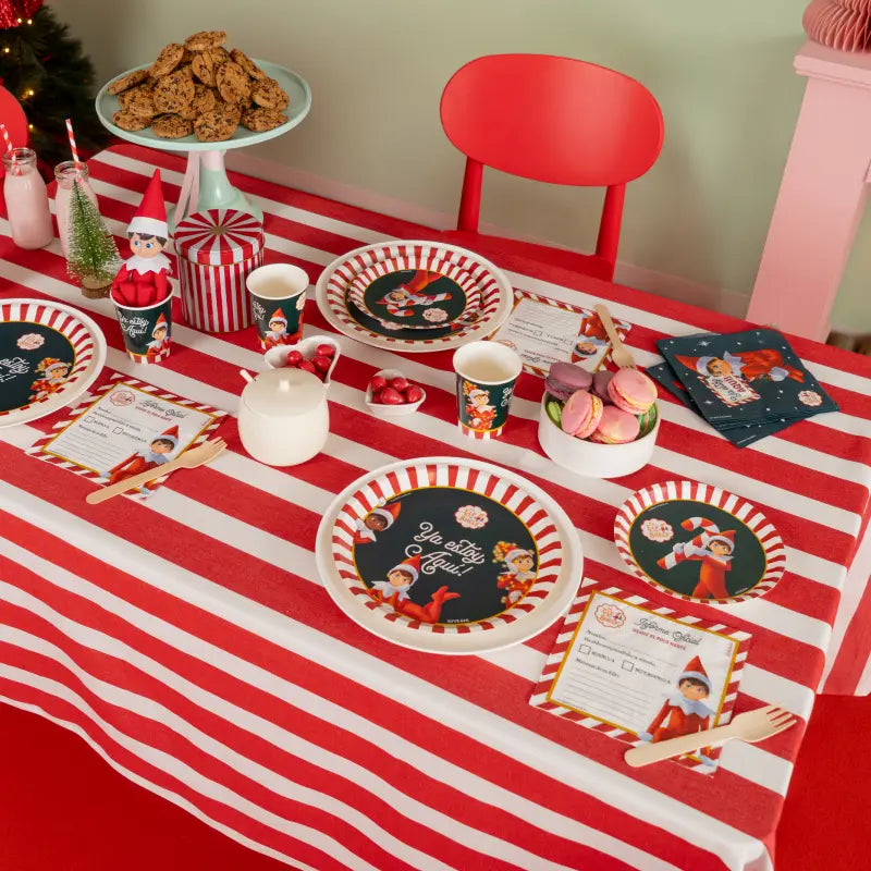 Plato the elf on the shelf ø17cm cartón 6uds FSC mix 70% - vista 6