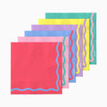 Servilleta doble capa cumpleaños colores surtidos 33x33cm papel 20 uds