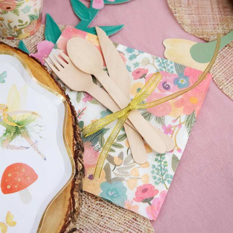 Servilleta doble capa floral 33x33cm 30 uds FSC mix 70% - vista 2