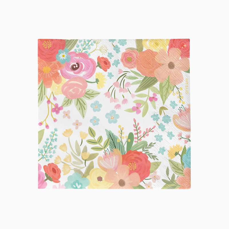 Servilleta doble capa floral 33x33cm 30 uds FSC mix 70%