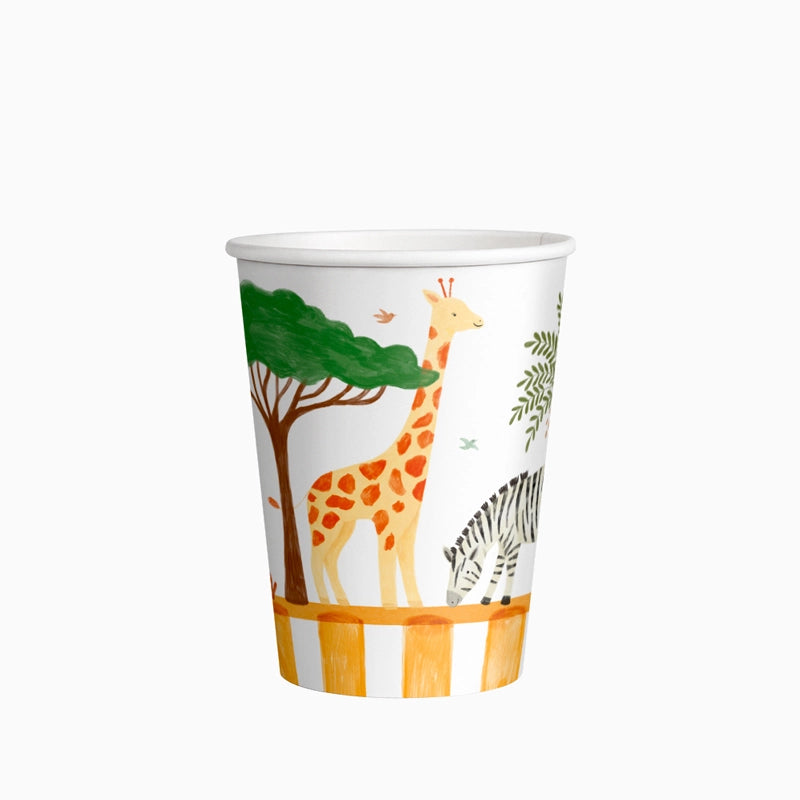 Vaso cartón 270cc safari (9oz) 10uds FSC mix 70%