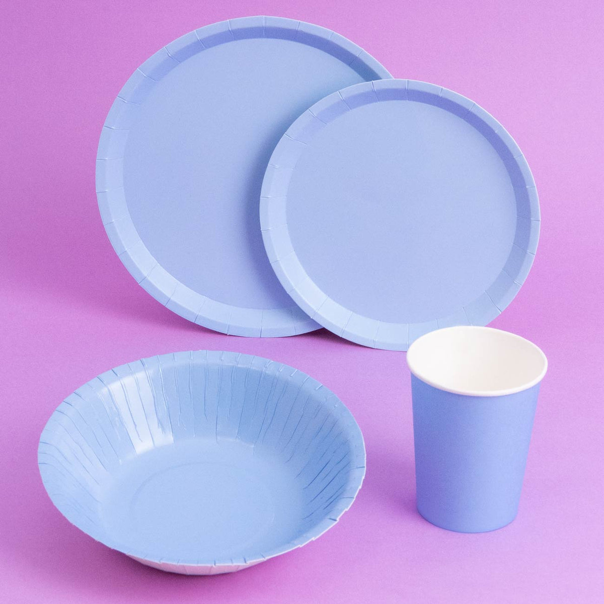 Vaso cartón azul pastel 270cc (9oz) 10 vaso cartón azul pastel 270cc (9oz) 10 - vista 2