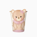 Vaso cartón baby nude rosa enfundados 270cc (9oz) 6 uds FSC mix