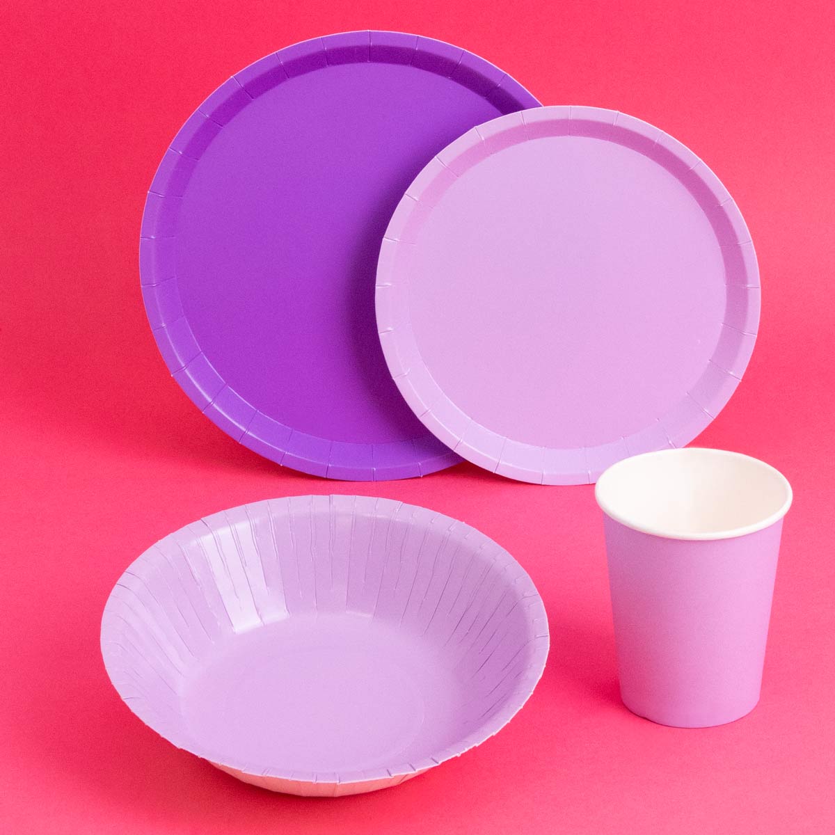 Vaso cartón lavanda 270cc (9oz) 10 uds FSC mix 70% - vista 2