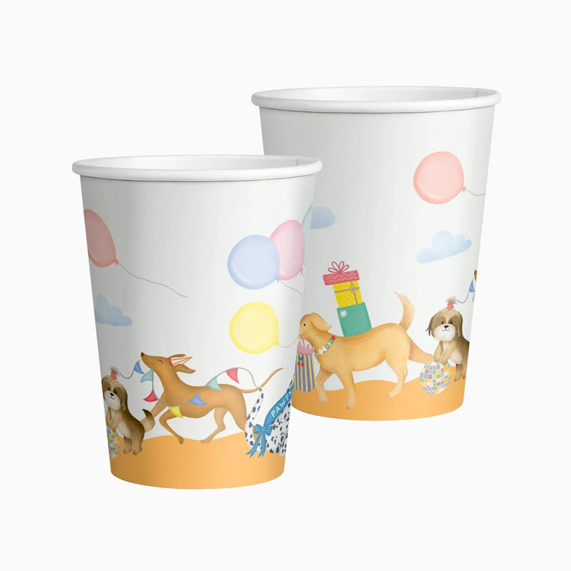 Vaso cartón puppies 270cc (9oz) FSC mix 70% 10 uds - vista 3