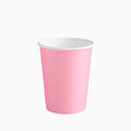 Vaso cartón rosa pastel 270cc (9oz) 10 uds FSC mix 70%