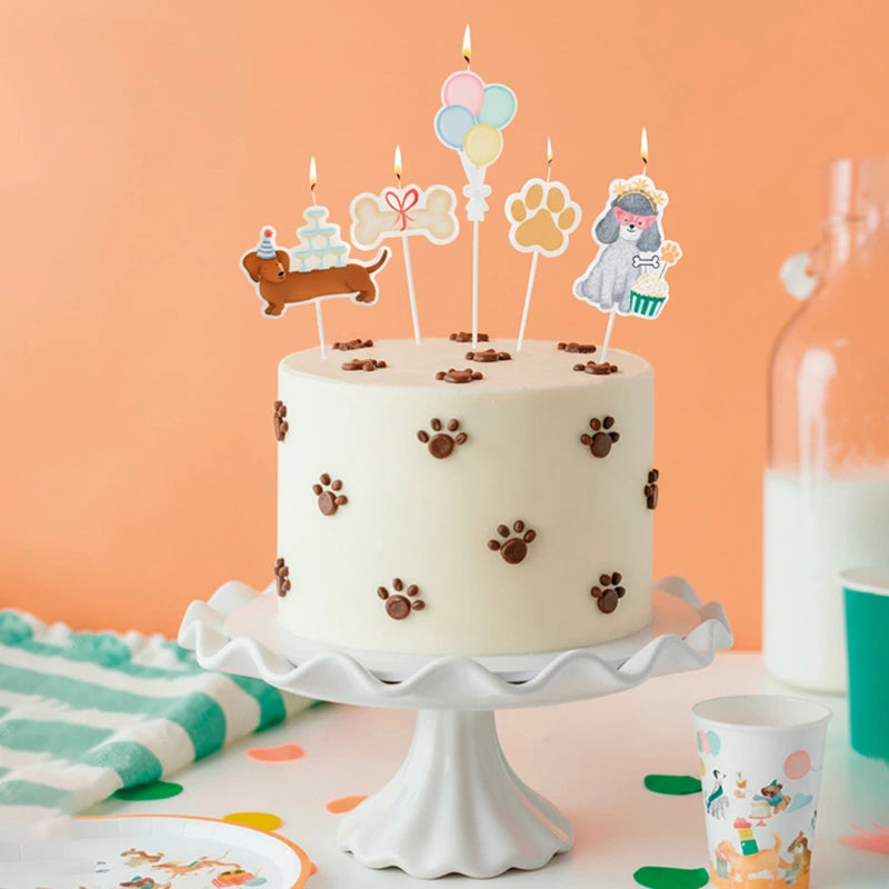 Set velas forma puppies surtidos 5ud - vista 4